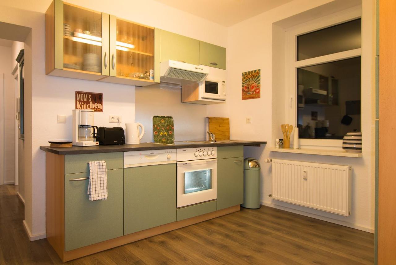 Ferienwohnung Vier Findlinge ターレ エクステリア 写真